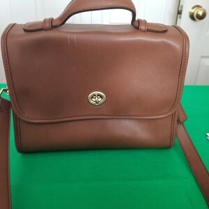 Classic Brown Leather Men's Bag